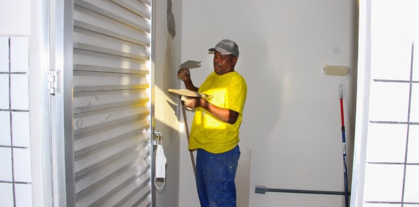 BM: Obras do Centro de Saúde Vereador Walcy Magno dos Santos avançam para a fase final